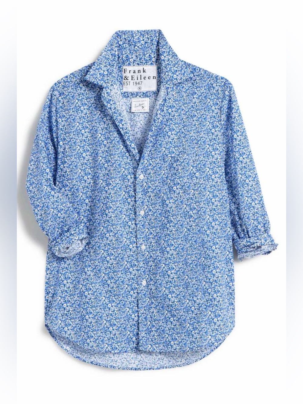 Frank and Eileen Button Up Shirt - Daisy, Small